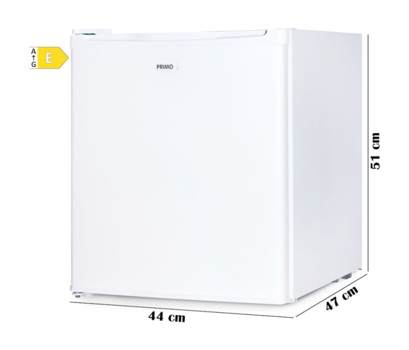 Mini chladnička bez mrazničky - biela - PRIMO PR114FR