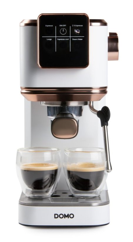 Espresso kávovar 3v1 - pákový, na pody i na kapsle - DOMO DO746K