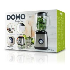 Stolný mixér so sklenenou nádobou - 1000 W - DOMO DO1133BL