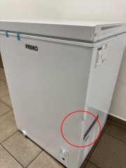 Pultový mrazák 2v1 - 143 litrů - bílý - Outlet -  PRIMO PR159DVK/B