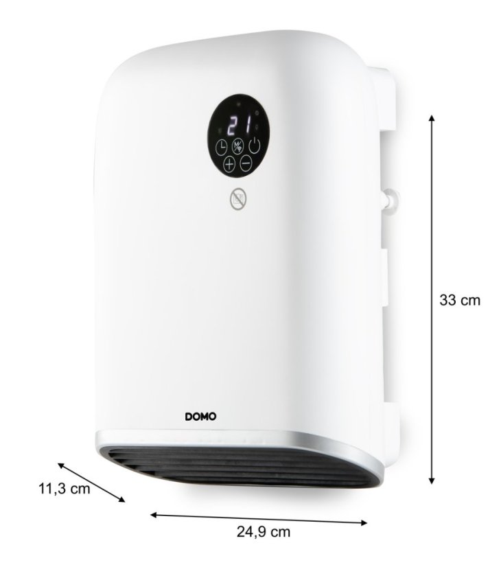 Elektrické topení do koupelny s WIFI - DOMO DO7357F