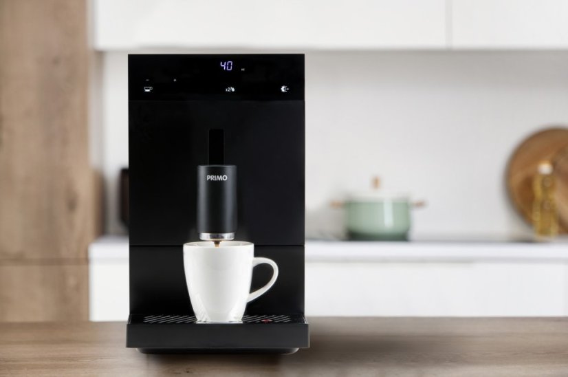Automatický espresso kávovar - černý - PRIMO PR600K