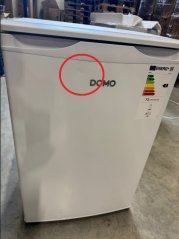 Lednice bez mrazáku - bílá - Outlet - DOMO DO91125/B