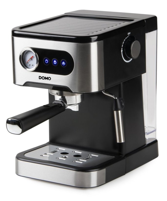 Espresso kávovar pákový - čierny - DOMO DO1138K