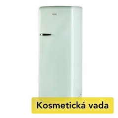 Retro chladnička s mrazničkou vo vnútri - Outlet - DOMO DO91701R/B