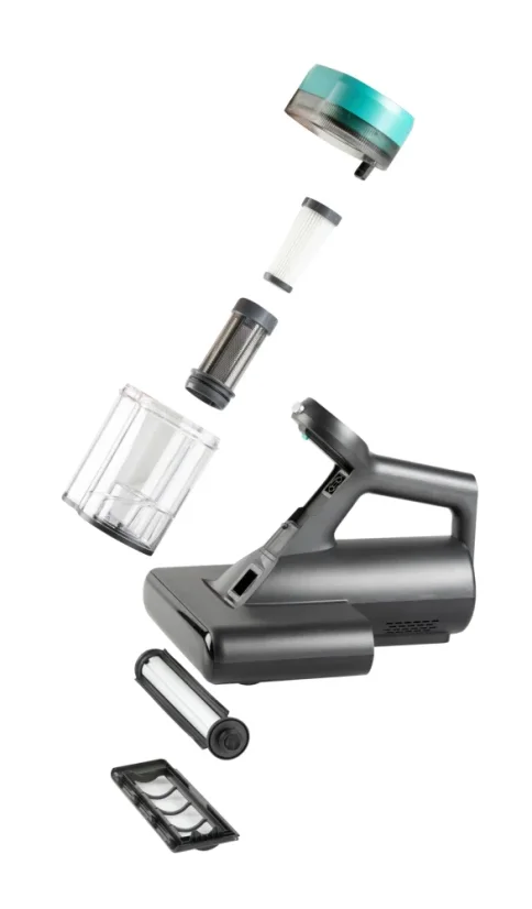 Ruční antibakteriální vysavač Cleanmite s UV lampou 5v1 - DOMO DO255S