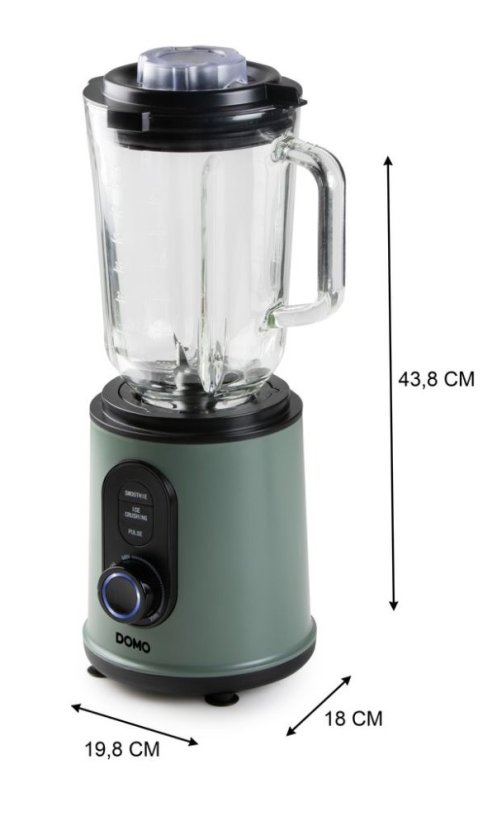 Stolný mixér 2v1 so smoothie - DOMO DO734BL