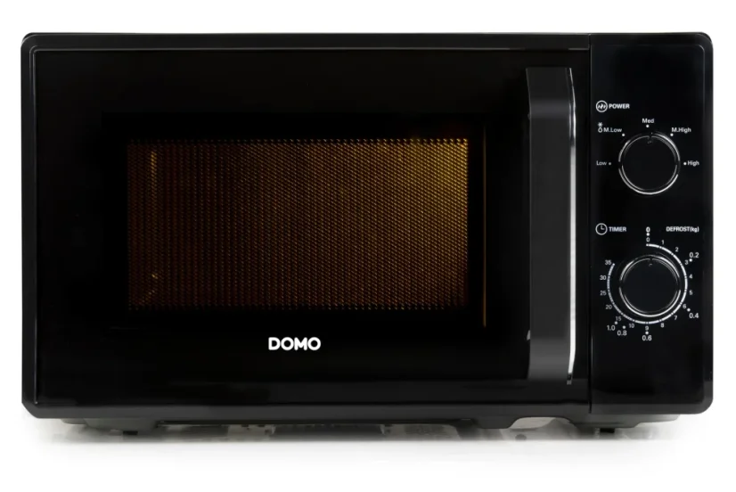 Mikrovlnná rúra - čierna - 20 L - 800 W - DOMO DO2520