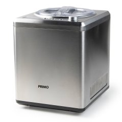 Zmrzlinovač s kompresorom - nerezový - PRIMO PR408IM