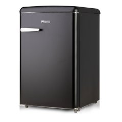 Retro lednice s mrazákem uvnitř - černá - PRIMO PR163RKMZ