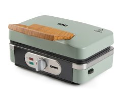 Sendvičovač - Gril - Vaflovač - 3v1 - zelený - DOMO DO9276C