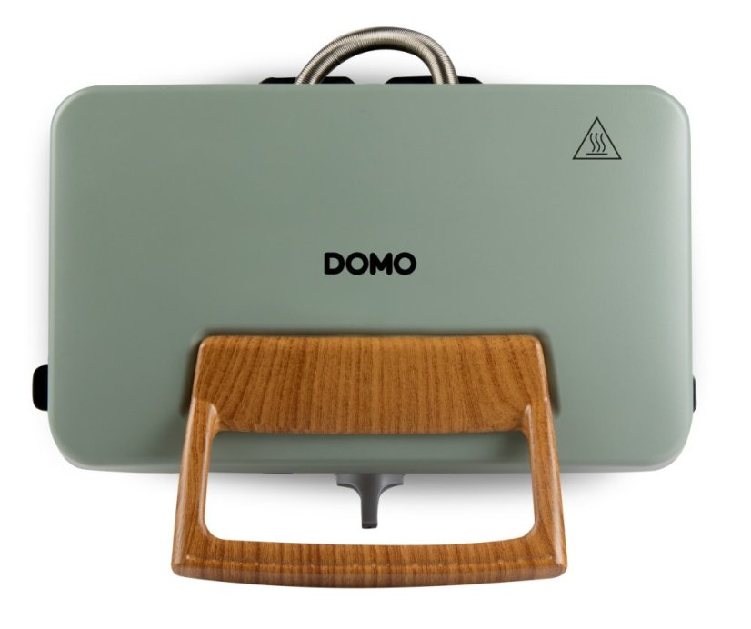 Sendvičovač - Gril - Vaflovač - 3v1 - zelený - DOMO DO9276C