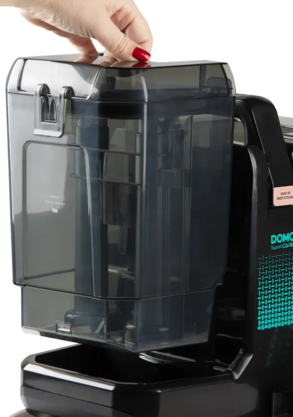 Multifunkční čistič skvrn s párou - tepovač - 1,4 l - DOMO DO257SC