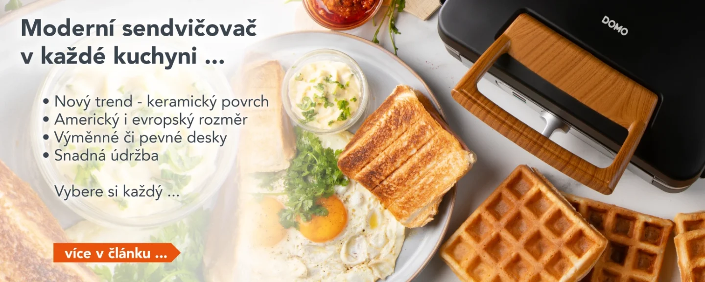 Zjistěte, jaké trendy dnes určují moderní sendvičovače / Článek Od snídaně po večeři: Moderní sendvičovač v každé kuchyni