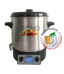 Zavárací hrniec nerez s LCD - nerez kohút - DOMO DO42326PC