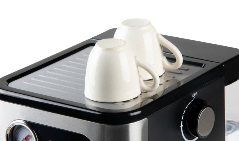 Espresso kávovar pákový - čierny - DOMO DO1138K