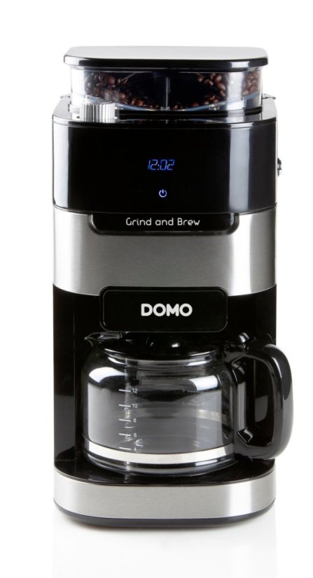 Kávovar s mlýnkem - Outlet - DOMO DO721K - DOMO DO721K/B
