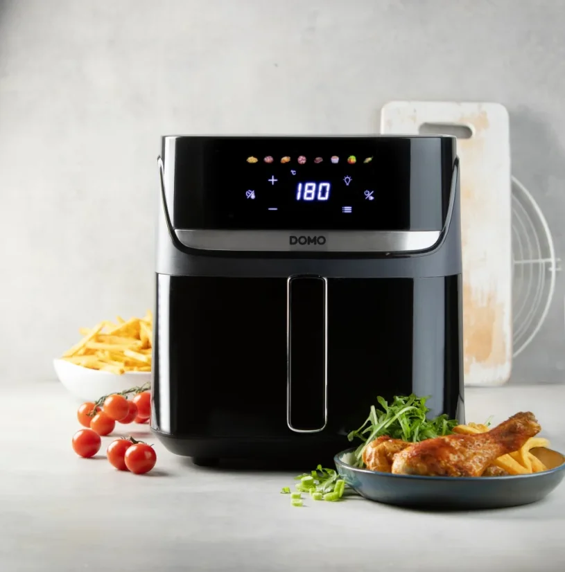 Horkovzdušná fritéza DuoGrill 8 l - digitální - DOMO DO551FR