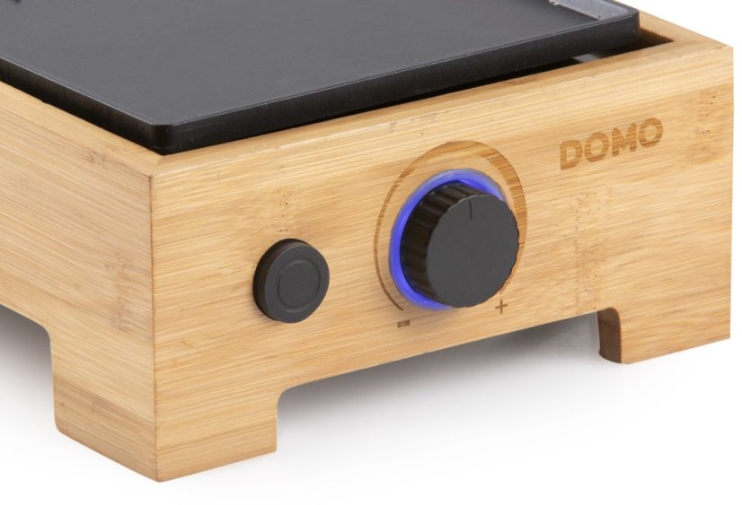 Stolný elektrický gril Plancha - Bamboo Style - DOMO DO9270G