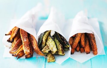 Zeleninové hranolky Zeleninové hranolky