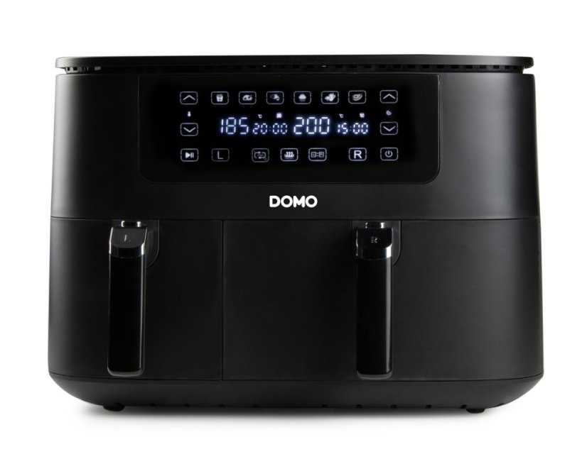 Dvojitá horkovzdušná fritéza 3+6 l - digitální - DOMO DO546FR