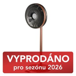 Stojanový ventilátor s 3D osciláciou - Wood Style - DOMO DO8155