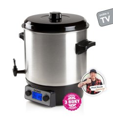 Zavárací hrniec nerezový s LCD - DOMO DO42325PC