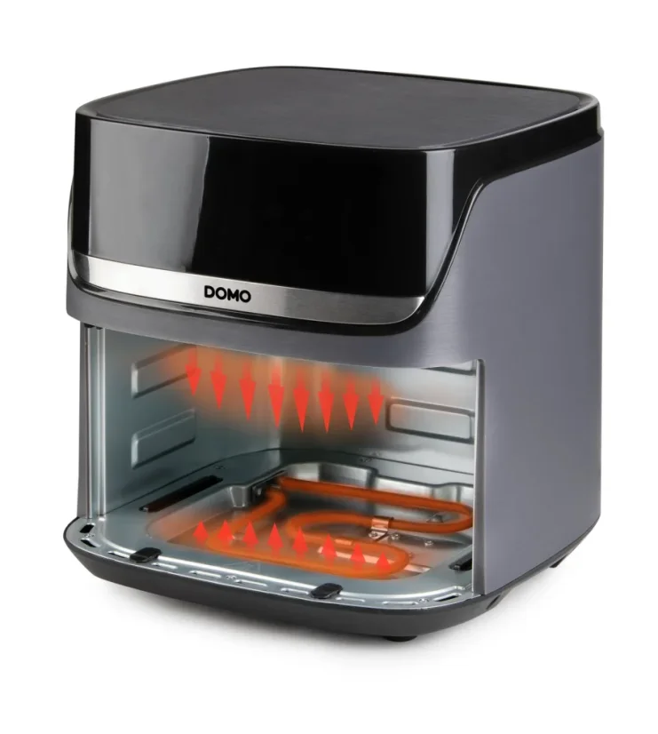 Horkovzdušná fritéza DuoGrill 8 l - digitální - DOMO DO551FR