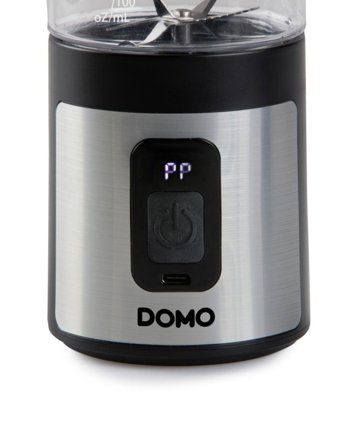 Aku smoothie mixér Blender-to-go 120W - černý - DOMO DO751BL