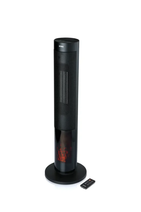 Teplovzdušný ventilátor s imitací ohně -  DOMO DO7345H