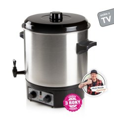 Zavařovací hrnec nerez - plastový kohout - DOMO DO42323PC