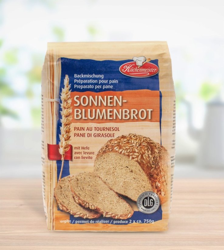 Küchenmeister směs na chleba - slunečnicový chléb 500g