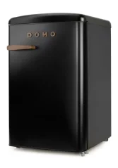 Retro chladnička bez mrazničky - 122 l - matná čierna - DOMO DO91712R