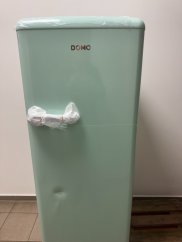 Retro lednice s mrazákem uvnitř - Outlet - DOMO DO91701R/B