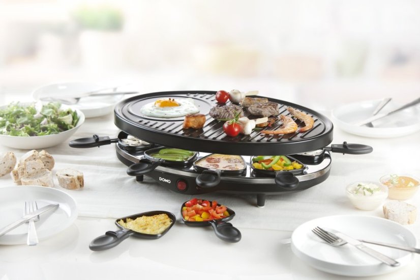 Raclette gril pre 8 osôb - DOMO DO9038G