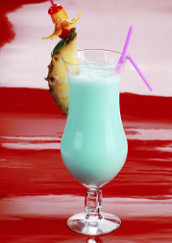 Plážový smoothie koktejl