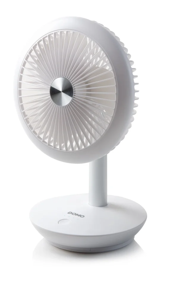 Levně Stolní USB ventilátor s akumulátorem - DOMO DO8147