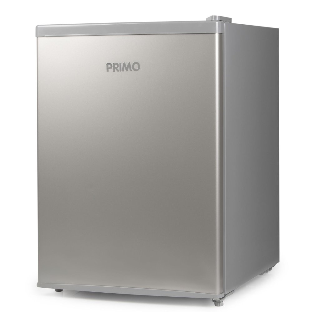 Levně Lednice s mrazící přihrádkou - stříbrná - PRIMO PR154FR