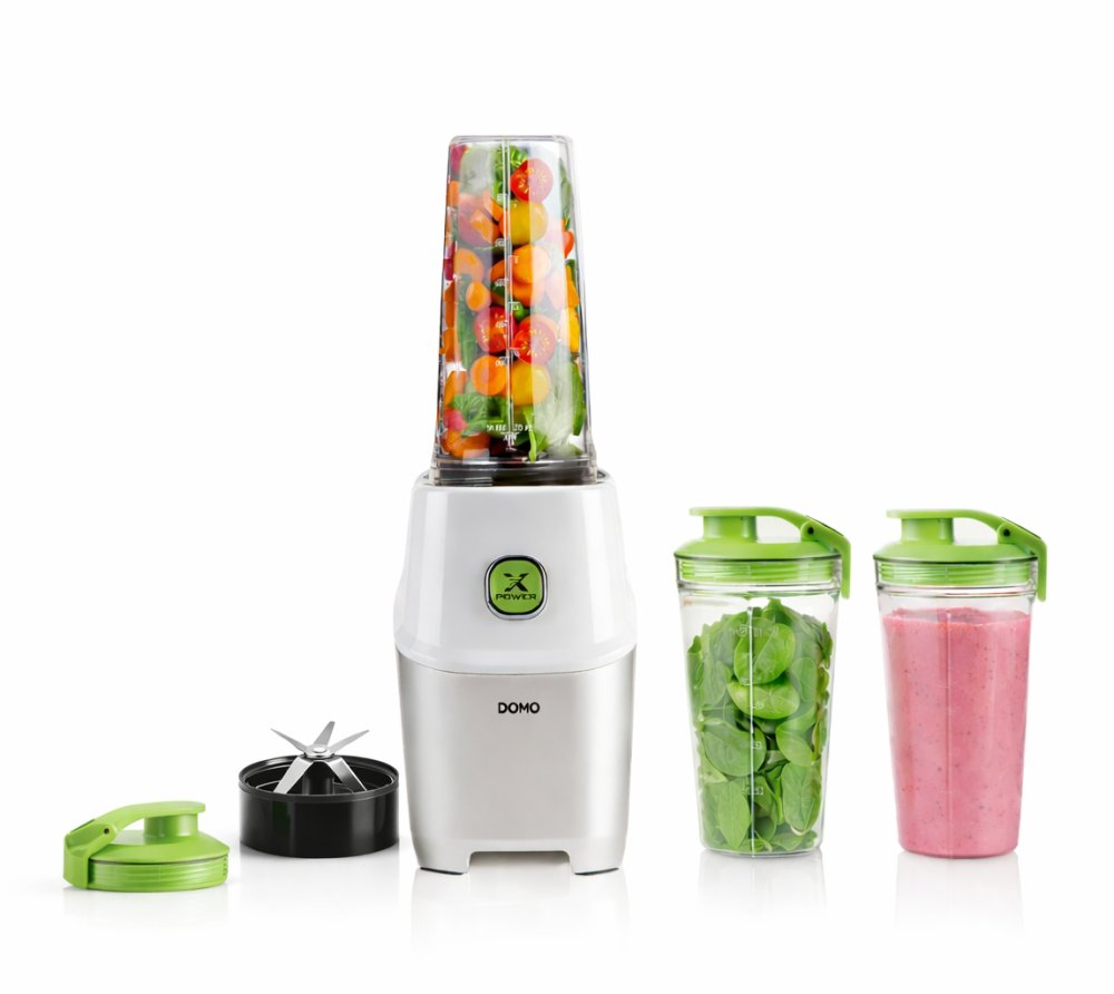 Levně Smoothie nutri mixér X-Power 1 000W - DOMO DO700BL