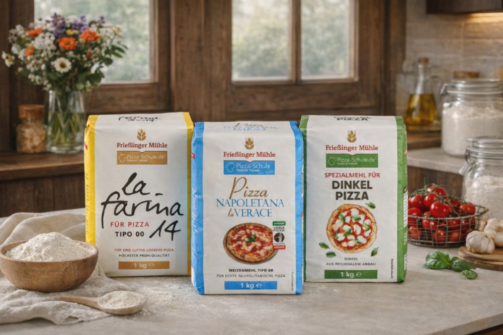 Každá pizza začíná správnou moukou