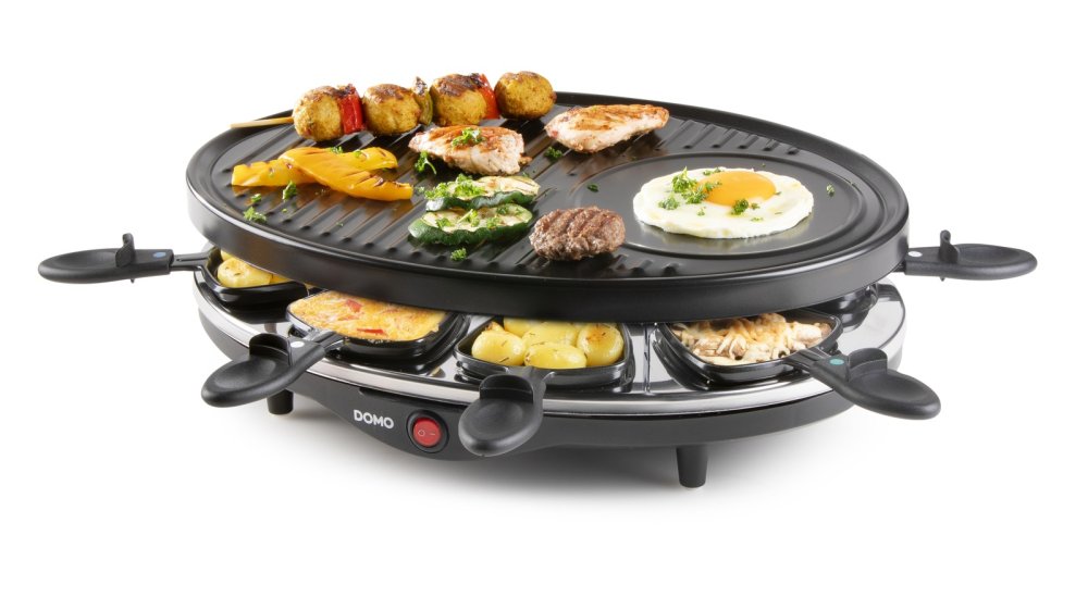 Raclette gril pro 8 osob - DOMO DO9038G