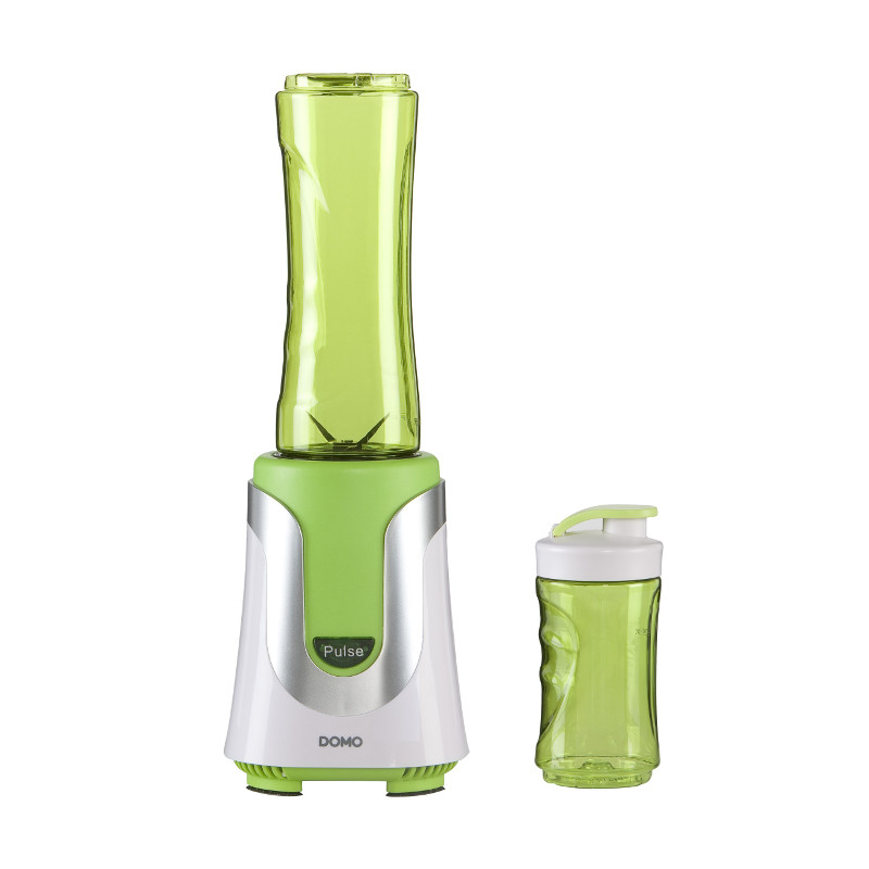 Levně Smoothie mixér - zelený - DOMO DO436BL