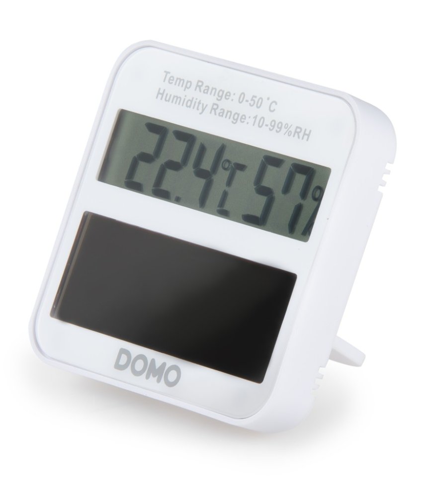 Levně Digitální teploměr a vlhkoměr - pokojový - DOMO DO3101