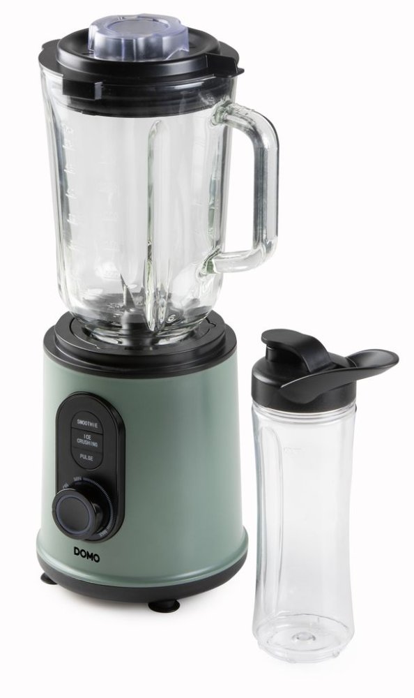 Levně Stolní mixér 2v1 se smoothie - DOMO DO734BL