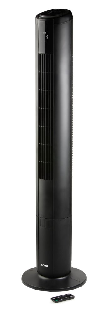 Levně Sloupový ventilátor s ovládáním a podsvícením - DOMO DO8153