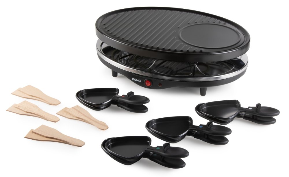 Levně Raclette gril pro 8 osob - DOMO DO9038G